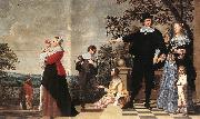 OOST, Jacob van, the Elder Portrait of a Bruges Family a china oil painting artist